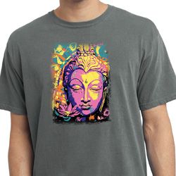 Yoga Psychedelic Buddha Pigment Dyed Shirt Yoga Psychedelic Buddha Pigment Dyed Shirt