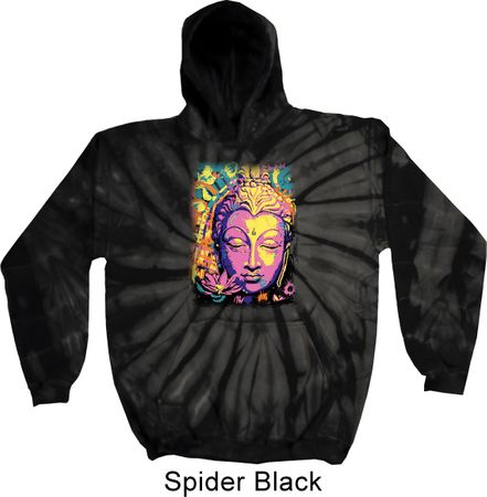 Yoga Psychedelic Buddha Tie Dye Hoodie