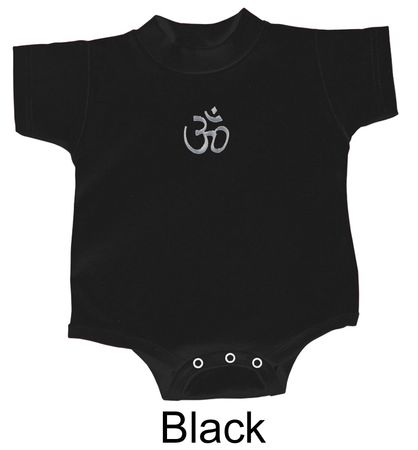 Yoga Romper Aum Hindu Patch Meditation Infant Baby Creeper