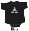 Yoga Romper Lotus Pose Meditation Infant Baby Creeper