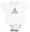 Yoga Romper Lotus Pose Meditation Infant Baby Creeper