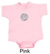 Yoga Romper Om Symbol Small Print Infant Baby Creeper