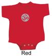 Yoga Romper Om Symbol Small Print Infant Baby Creeper