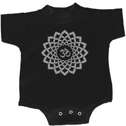 Yoga Romper Sahasrara Chakra Meditation Infant Baby Creeper
