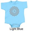 Yoga Romper Sahasrara Chakra Meditation Infant Baby Creeper