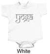 Yoga Romper Sanskrit Yoga Text Infant Baby Creeper