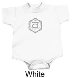 Yoga Romper Swadhisthana Chakra Symbol Infant Baby Creeper