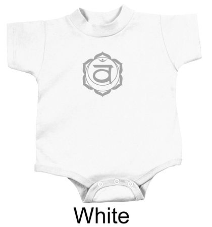 Yoga Romper Swadhisthana Chakra Symbol Infant Baby Creeper