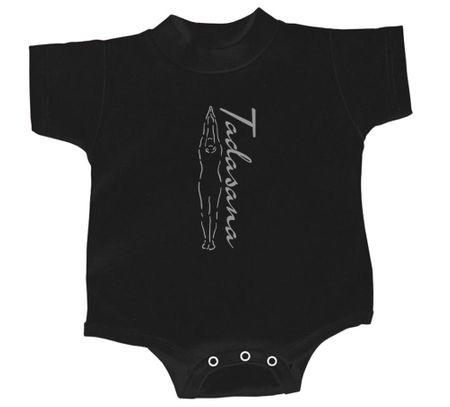 Yoga Romper Tadasana Mountain Pose Infant Baby Creeper