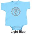 Yoga Romper Vishuddha Chakra Meditation Infant Baby Creeper