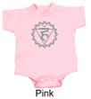 Yoga Romper Vishuddha Chakra Meditation Infant Baby Creeper