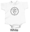 Yoga Romper Vishuddha Chakra Meditation Infant Baby Creeper