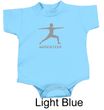 Yoga Romper Warrior 2 Pose Meditation Infant Baby Creeper