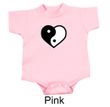 Yoga Romper Yin Yang Heart Small Print Infant Baby Creeper