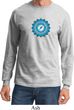 Yoga Shirt Blue Vishuddha Long Sleeve Tee T-Shirt