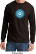 Yoga Shirt Blue Vishuddha Long Sleeve Tee T-Shirt