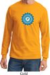 Yoga Shirt Blue Vishuddha Long Sleeve Tee T-Shirt