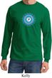 Yoga Shirt Blue Vishuddha Long Sleeve Tee T-Shirt