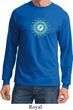 Yoga Shirt Blue Vishuddha Long Sleeve Tee T-Shirt
