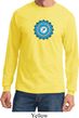 Yoga Shirt Blue Vishuddha Long Sleeve Tee T-Shirt