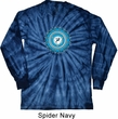 Yoga Shirt Blue Vishuddha Long Sleeve Tie Dye Tee T-shirt