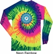 Yoga Shirt Blue Vishuddha Long Sleeve Tie Dye Tee T-shirt