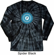 Yoga Shirt Blue Vishuddha Long Sleeve Tie Dye Tee T-shirt