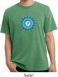 Yoga Shirt Blue Vishuddha Pigment Dyed Tee T-Shirt