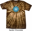 Yoga Shirt Blue Vishuddha Spider Tie Dye Tee T-shirt