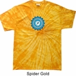 Yoga Shirt Blue Vishuddha Spider Tie Dye Tee T-shirt