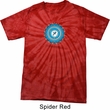 Yoga Shirt Blue Vishuddha Spider Tie Dye Tee T-shirt
