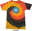 Yoga Shirt Blue Vishuddha Tie Dye Tee T-shirt