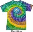Yoga Shirt Blue Vishuddha Tie Dye Tee T-shirt