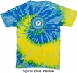 Yoga Shirt Blue Vishuddha Tie Dye Tee T-shirt