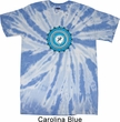 Yoga Shirt Blue Vishuddha Twist Tie Dye Tee T-shirt