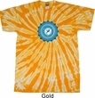 Yoga Shirt Blue Vishuddha Twist Tie Dye Tee T-shirt