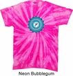 Yoga Shirt Blue Vishuddha Twist Tie Dye Tee T-shirt