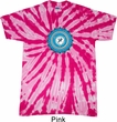 Yoga Shirt Blue Vishuddha Twist Tie Dye Tee T-shirt
