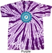 Yoga Shirt Blue Vishuddha Twist Tie Dye Tee T-shirt