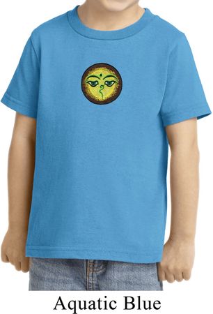 Yoga Shirt Buddha Eyes Patch Toddler Shirt
