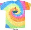 Yoga Shirt Chakra Lotus Pose Tie Dye Shirt