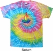Yoga Shirt Chakra Lotus Pose Tie Dye Shirt