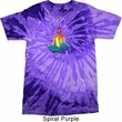Yoga Shirt Chakra Lotus Pose Tie Dye Shirt