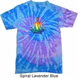 Yoga Shirt Chakra Lotus Pose Tie Dye Shirt