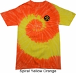 Yoga Shirt Gold AUM Patch Pocket Print Tie Dye Tee T-shirt