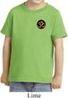 Yoga Shirt Gold AUM Patch Pocket Print Toddler Tee T-Shirt