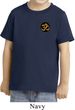 Yoga Shirt Gold AUM Patch Pocket Print Toddler Tee T-Shirt