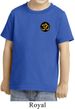 Yoga Shirt Gold AUM Patch Pocket Print Toddler Tee T-Shirt