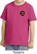 Yoga Shirt Gold AUM Patch Pocket Print Toddler Tee T-Shirt