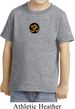 Yoga Shirt Gold AUM Patch Toddler Tee T-Shirt